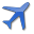 Airport Blue 2 Icon 32x32 png