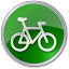 Bicycle Green Icon 64x64 png