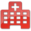 Hospital Red 2 Icon 64x64 png