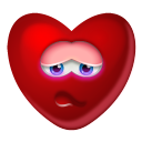 Heart Shy Icon 128x128 png