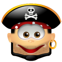 Pirate Smile Icon 128x128 png