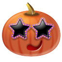 Pumpkin Stars Icon 128x128 png
