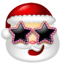 Santa Claus Stars Icon