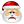 Santa Claus Sad Icon 24x24 png