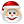 Santa Claus Smile Icon 24x24 png