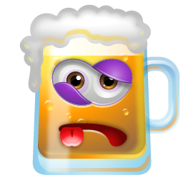 Beer Beaten Icon 256x256 png
