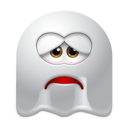 Ghost Sad Icon 256x256 png