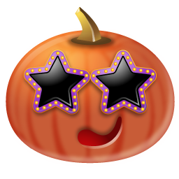 Pumpkin Stars Icon 256x256 png