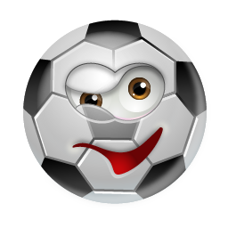 Soccer Ball Wink Icon 256x256 png