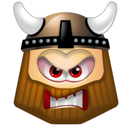 Viking Angry Icon 256x256 png