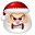 Santa Claus Angry Icon 32x32 png