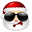Santa Claus Cool Icon 32x32 png