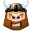 Viking Angry Icon 32x32 png