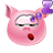 Piggy Sleep Icon