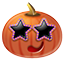 Pumpkin Stars Icon 64x64 png