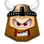 Viking Angry Icon 64x64 png