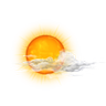 Cloudy Daytime Icon 96x96 png