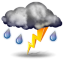 Thunderstorm 1 Icon 64x64 png