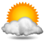 Cloudy Day 1 Icon 64x64 png