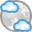 Moon Night Partly Cloudy Icon