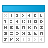 Calendar Blank Icon 48x48 png