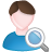 User Male Search Icon