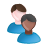 Users Male Mixed Race Icon 48x48 png