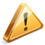 Warning Sign Icon 64x64 png